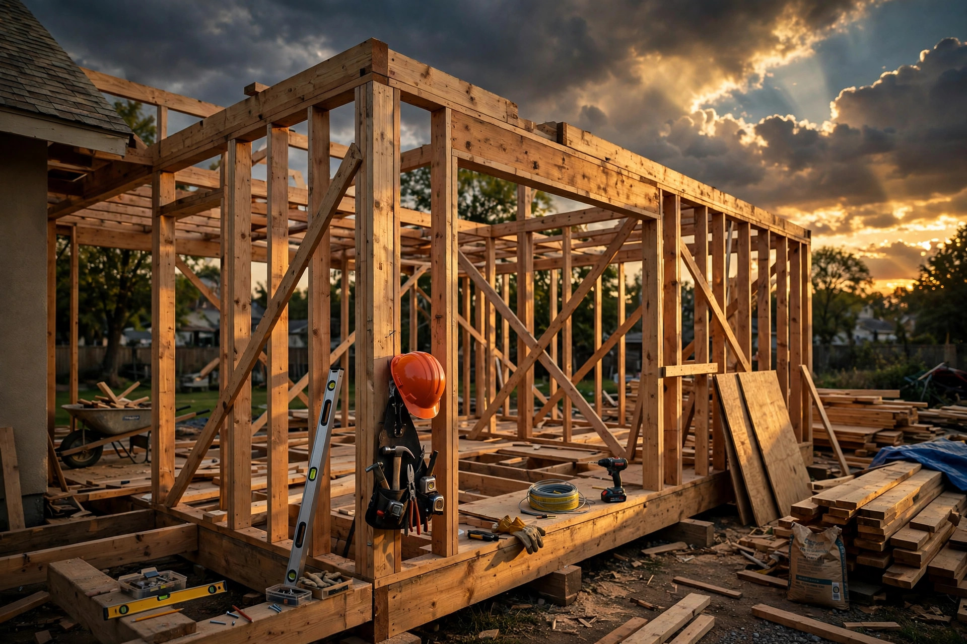 Infinity General Contractors jobsite
